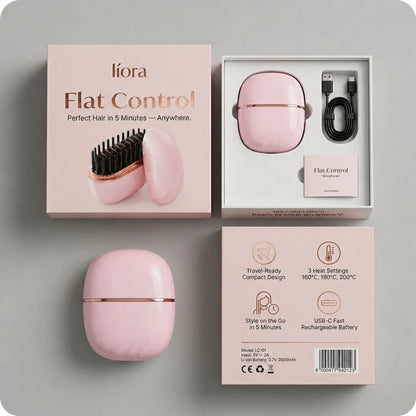 Líora Flat Control - Hair Straightening Brush