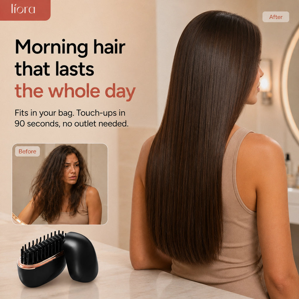 Líora Flat Control - Hair Straightening Brush
