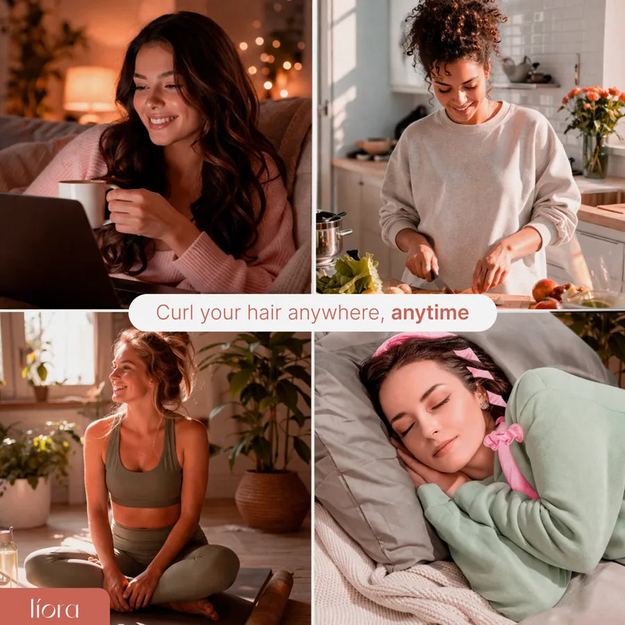 Liora Overnight Curl Set Demonstration Image