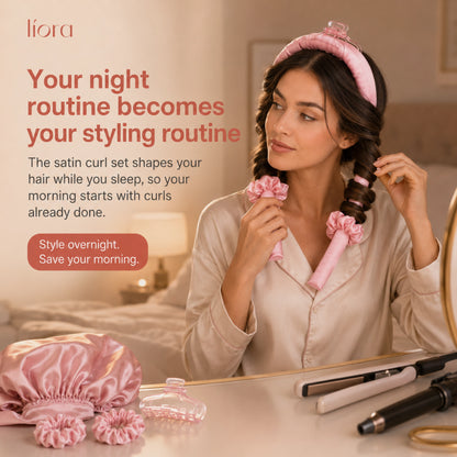 Líora Overnight Curl Set
