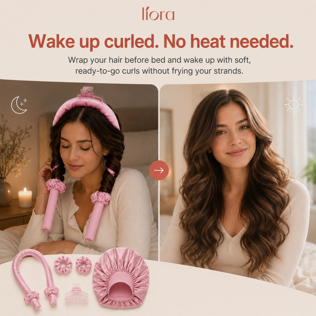 Líora Overnight Curl Set