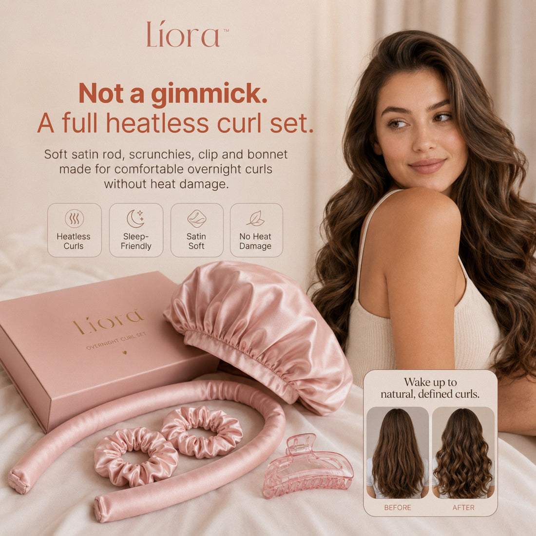Líora Overnight Curl Set